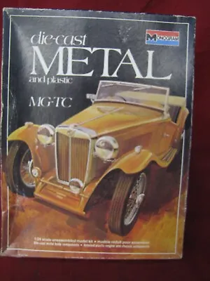 Vintage 1977 Monogram Diecast Metal And Plastic~MG-TC 1:24 Scale Model Kit • $29.99