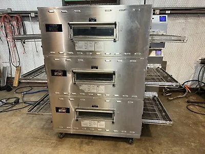 Middleby Marshall PS360g WoW! Gas Triple Stack Pizza Conveyor Ovens...Video Demo • $29995