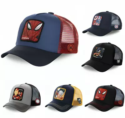 Marvel Characters Baseball Caps Marvel Super Hero Hats Unisex Hat • $15.49