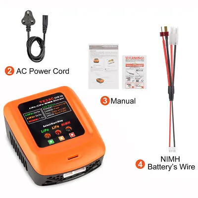 25W/3A Balance Charger For 2S 3S LiPo/2S 3S LiFe/1-8S NiMH Battery RC Drone Car • £17.99