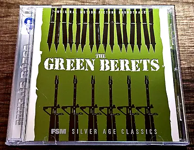 THE GREEN BERETS (1968) Soundtrack MIKLOS ROZSA Rare/OOP Film Score Monthly CD • $29.95