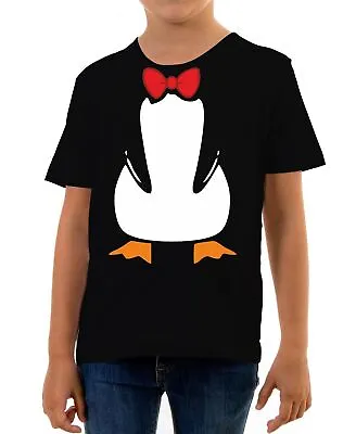 £7.99 • Buy Penguin Suit Kids T-Shirt Funny Fancy Dress Animal Smart Joke Arctic
