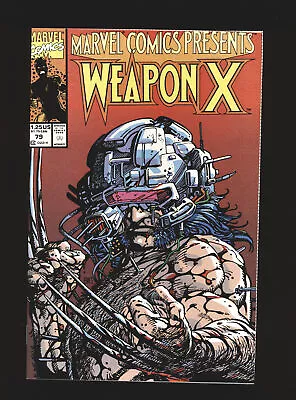 Marvel Comics Presents # 79 - 1st Full Wolverine Weapon X Design NM- Cond. • $26