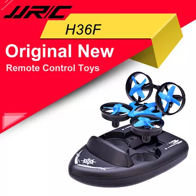 H36F 2.4G Vehicle Drone Boat JJRC 3in1Remote Control Toy With 3D Flips Headless • $46.06