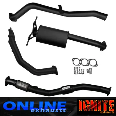 Full 3 Inch Exhaust Cat/muffler To Suit Nissan D22 Navara  3l Td 2003-15 • $693