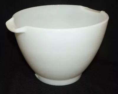 Kenwood Chef Milk Glass Mixing Bowl #17500 -  Very Good Like New Condition • $39.95