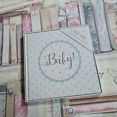 £6.90 • Buy Babyshower Guest Book New And Boxed 