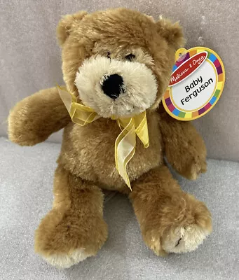 Melissa & Doug Baby Ferguson Teddy Bear Beanbag Plush NWT  • $9.98