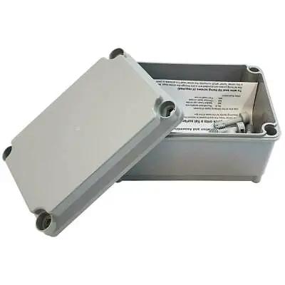 £5.94 • Buy Waterproof Electrical Junction Box Outdoor Adaptable Enclosure Shockproof IP66 