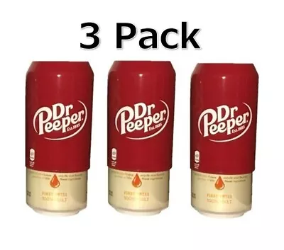 3 Pack Beer Can Covers Silicone Sleeve Hide A Beer 12 FL.oz 355 ML (Dr Pepper) • $13.90