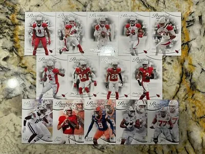 2023 PANINI PRESTIGE NFL TEAM SET - PICK UR TEAM - BASE & RCs * NO SP/FREE SHIP • $9.95