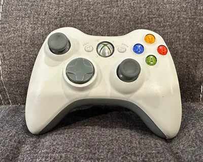 Official Microsoft Xbox 360 White Controller! Works Great! Fast Ship! Authentic! • $29.99