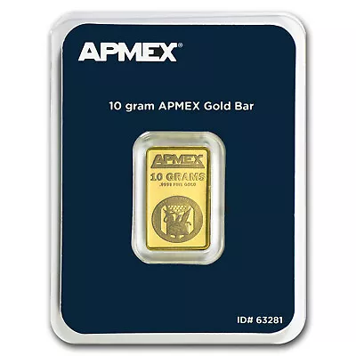10 Gram Gold Bar - APMEX (TEP) • $814.85