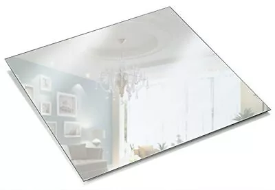 Square Mirror Candle Plate Set Box Of 12 Mirrors Trays 10 Inch X 10 Inch 1.5 Mm  • $45.33
