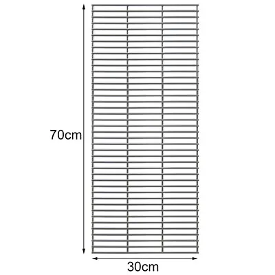 £30.95 • Buy 70CM Stainless Steel BBQ Grill Wire Mesh Rack Grate Grid Cooking Replacement Net