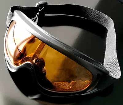 Motorcycle Scooter ATV Driving Goggles  Skiing  Helment Eyewear Sunglass Lens • $8.99