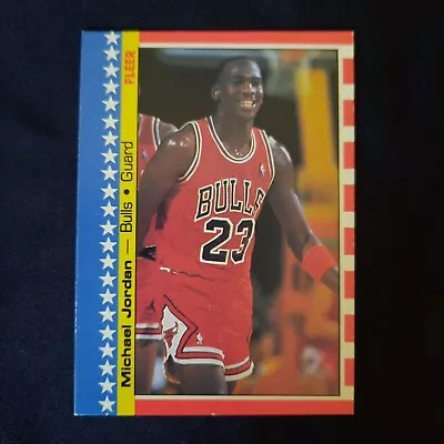 1987-88 Fleer Michael Jordan Sticker • $79.99