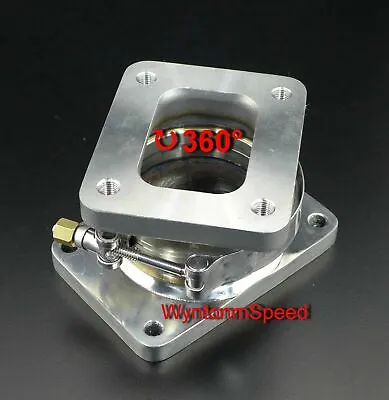 T4 To T6 Turbo Inlet V Band Stainless Steel 360° Rotation Conversion Adp Flange • $64.80