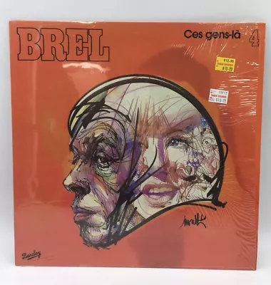 Jaques Brel Ces Jena-la 4 Barclay French LP  • $19.99