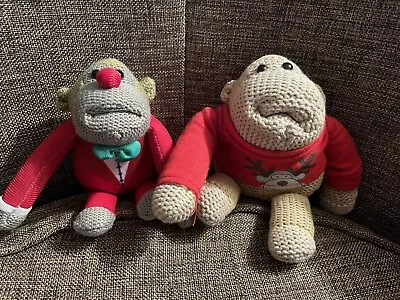 £10 • Buy PG Tips Monkey Toy Teddy Red Nose Day Bundle Set X2
