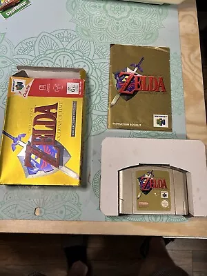 Nintendo N64 The Legend Of Zelda: Ocarina Of Time Collectors Edition PAL CIB • $129.99