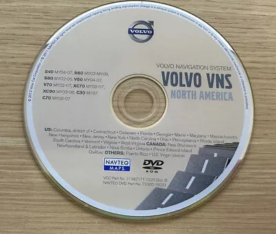 Volvo Gps Map Navigation Dvd Disc Cd Oem Part 31382171 1220 Disc B • $127.99