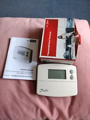 Danfoss TP5000SI Programmable Thermostat Unused And Boxed • £46.99