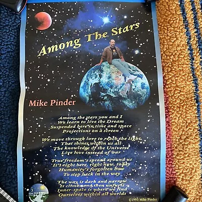 The Moody Blues Michael Pinder Among The Stars Promotional Poster￼ • $20
