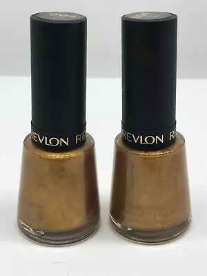 Gold Touch Revlon Super Lustrous Nail Polish - 2 Pack Gold Touch #004- Free Ship • $9.99