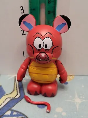 DISNEY VINYLMATION ANIMATION SERIES 1 *MUSHU MULAN* 3  FIGURE Broken Tail • $8