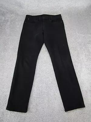 Bonobos Jeans Mens 32 Black Stretch Denim Slim Taper Fit 32X29 • $24.99