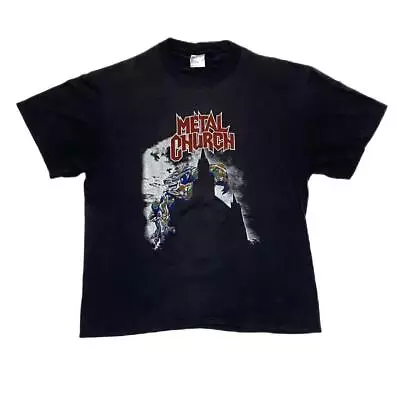 80s Metal Church Band T-shirt XL Size Pit To Pit 20.5  • $275.80