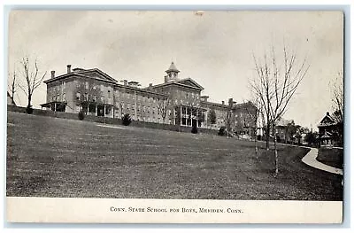 C1910's Connecticut State School For Boys Meriden Connecticut CT Trees Postcard • $29.95