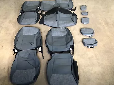 2021 Ford F150 Super Crew Factory Oem Replacement Cloth Seat Covers Medium Slate • $149