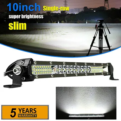 10inch LED Light Bar 78W Spot Flood Combo Work SUV Boat Driving Offroad ATV 4WD • $44.40