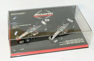 1/43 World Champion Set McLaren Mercedes MP4/13 & 14  1998 & 1999  Mika Hakkinen • $183.74