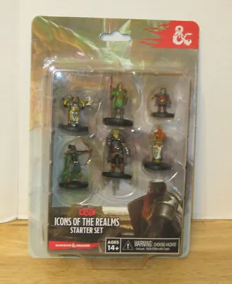 $37.62 • Buy WizKids ~ Dungeons & Dragons ~ Icons Of The Realms Starter Set ~ NIP D&D
