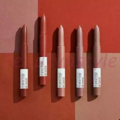 Maybelline Superstay Ink Crayon Lipsticks - Choose Your Shade • £4.49