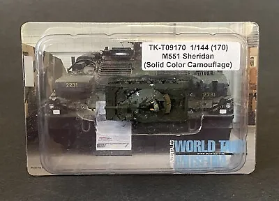 Takara 1:144 USMC M551 Sheridan Light Tank WTM World Tank Museum TK-T09170 NEW • $14.99