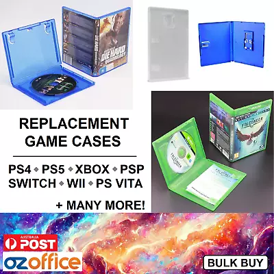 ASSORTED Replacement Game Case - PS4 PS5 XBOX One PSP Nintendo Switch PS Vita • $7.95