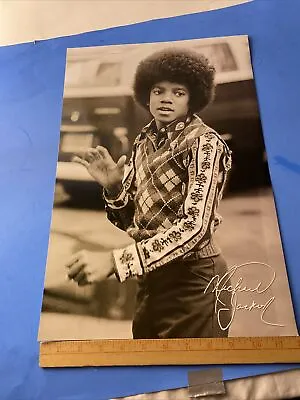 Michael Jackson Kid Poster 12 X18 • $15