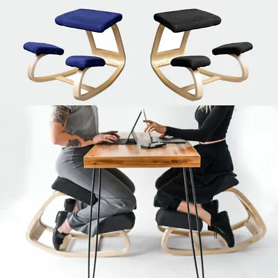$119.99 • Buy Ergonomic Kneeling Chair Stretch Knee Home Office Furniture Yoga Medical Seat AU