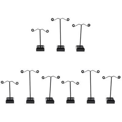 9 Pcs Acrylic Earrings Display Jewelry Display Stand Acrylic Earrings Stand • £13.23