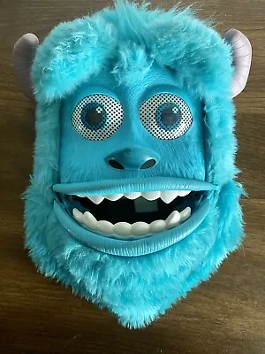 Disney Monsters Inc. Sully Blue Mechanical Plush Mask Costume Halloween • $16.95