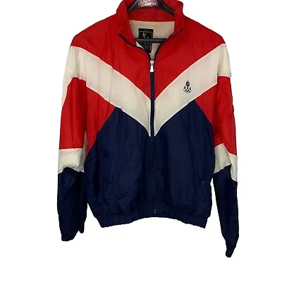Vintage USA Olympic J. C. Penney Mens Multicolor Warmup Suit Set Size Large • $75.99