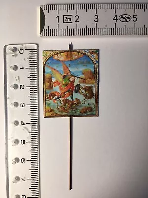 SPECIAL 1x 28mm Dark Age Medieval Bretonnian Christian Religious Banner No.#5 • £2.99