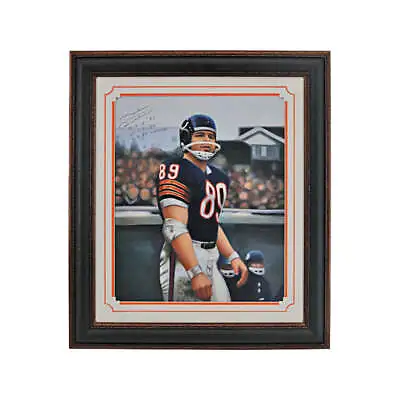 Mike Ditka Chicago Bears Autographed Signed Framed Inscribed 17x21 Canvas Litho • $399.99