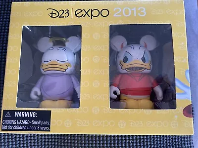 Disney 2013 Donald’s Better Self Angel &Devil 3” Vinylmation Boxed Set LE 2000 • $30