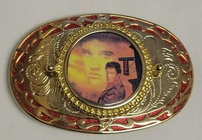 Vintage MINT Elvis Presley Belt Buckle MUST SEE • $24.99