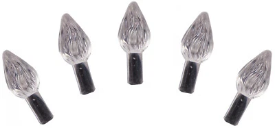 $9.99 • Buy Plastic Lites For Ceramic Christmas Trees, Medium Twist, Crystal Clear, 144 Pcs